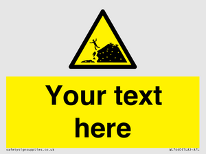 Custom Warning sand dunes